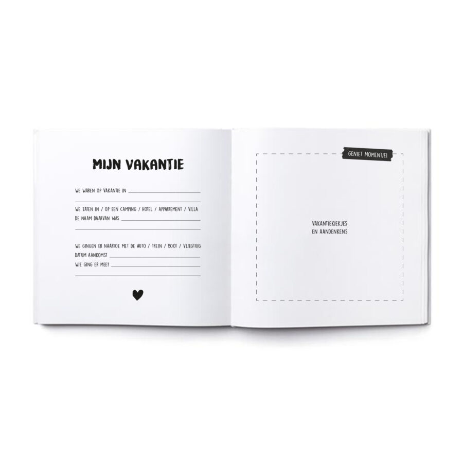 vakanties boek original 2